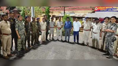 जिला जेल में हुई छापेमारी, देर रात तक तलाशी, नहीं मिला कोई आपत्तिजनक सामान