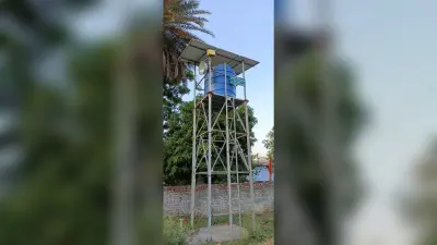 एसीसी कॉलोनी एफ टाइप में जलमीनार खराब