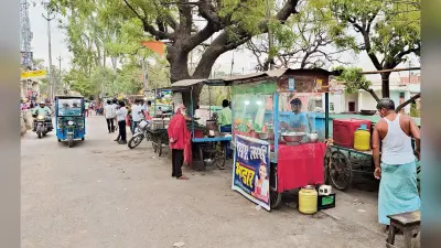 तीन दिन शहर के जिन जगहों से हटाया गया था अतिक्रमण, वहां फिर सज गयी दुकानें