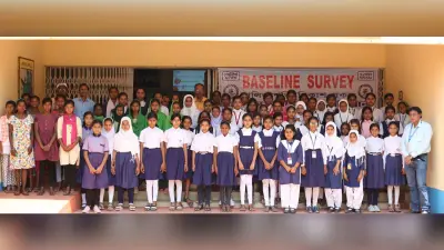 बालिका सशक्तीकरण मिशन को लेकर कार्यशाला के लिए किया गया सर्वेक्षण