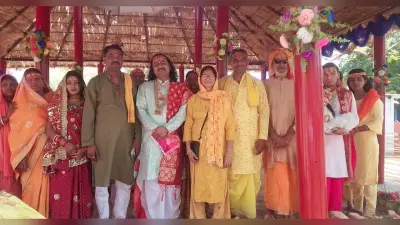 संडे बाजार छोटा क्वार्टर में सात दिवसीय यज्ञ शुरू