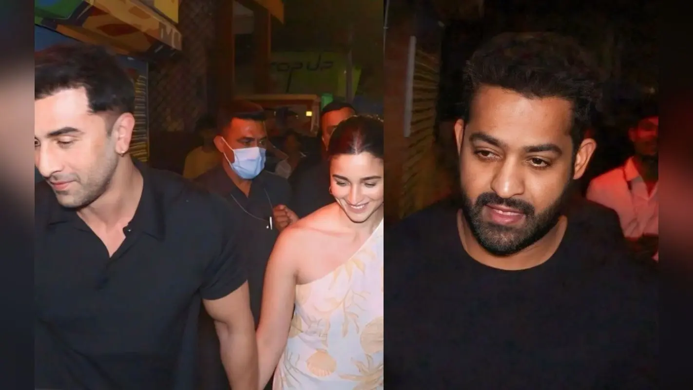 Jr NTR के साथ डिनर पर रणबीर कपूर-ऋतिक रोशन आए नजर, आलिया भट्ट ने खींचा सबका ध्यान, फैंस बोले- क्या चल रहा