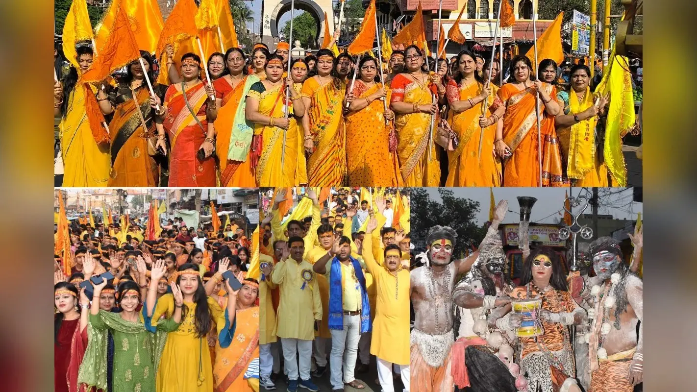 गिरिडीह व बोकारो में भव्य शोभायात्रा के साथ मां मथुरासिनी पूजा महोत्सव शुरू, जयकारे से गूंजा शहर