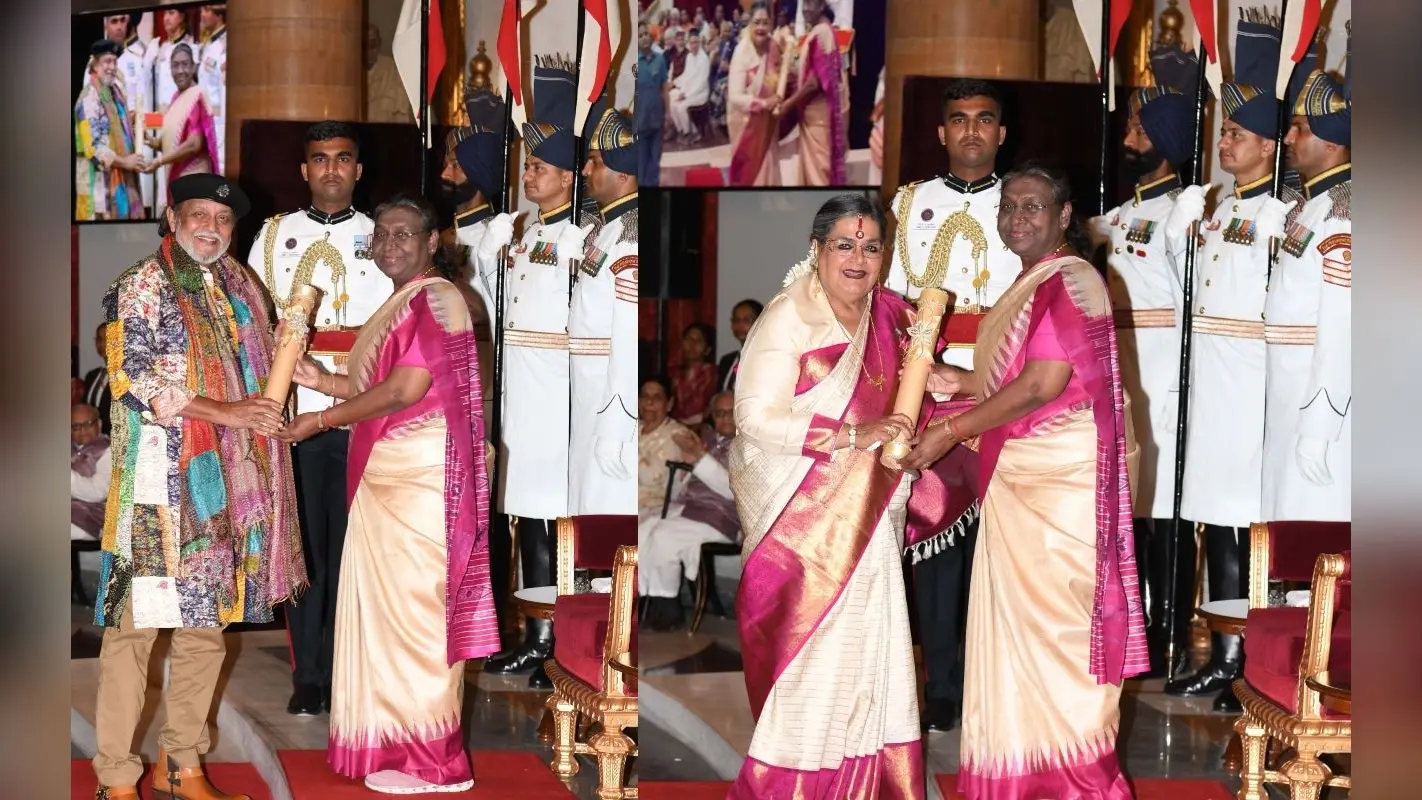 Padma Bhushan Award: मिथुन चक्रवर्ती और उषा उत्थुप ने पद्म भूषण मिलने पर व्यक्त की खुशी, जानें क्या कहा, VIDEO