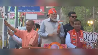 Lok Sabha Election 2024: गाजियाबाद में लोगों ने जगह-जगह किया पीएम मोदी का स्वागत, रोड शो में उमड़ी लाखों की भीड़