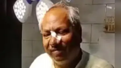 यूपी के मंत्री संजय निषाद पर हमला, नाक में लगी चोट