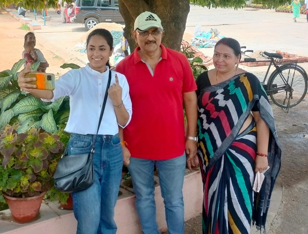 Voting in Ranchi