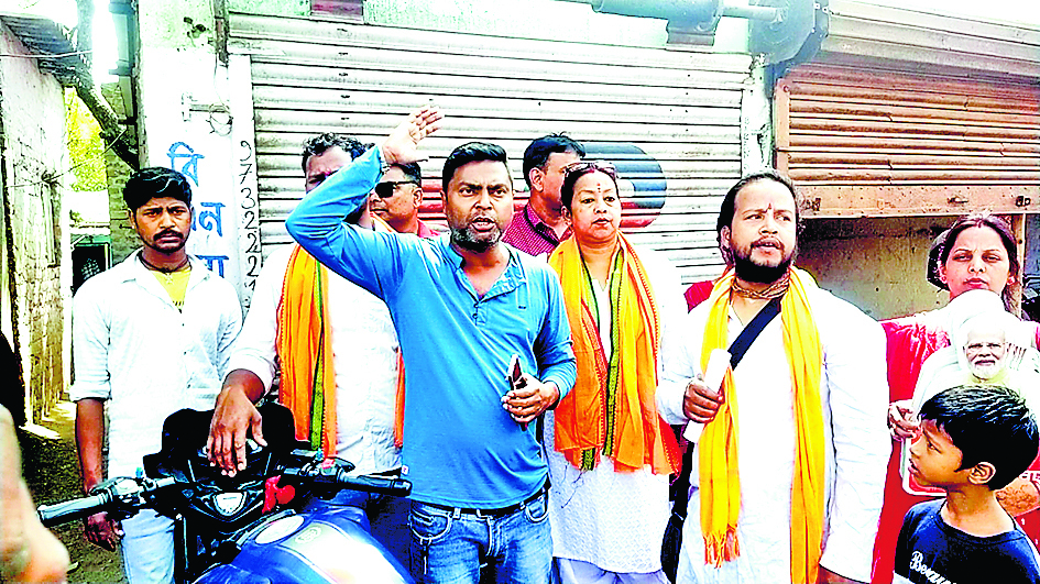 तृणमूल पर लगा भाजपा नेता पर गोली चलाने का आरोप