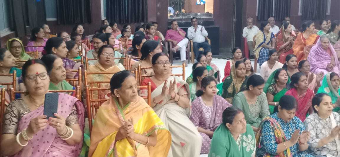 भागवत कथा में श्रीकृष्ण की बाल लीलाओं व रुक्मणि विवाह सुन श्रद्धालु हुए भावविभोर