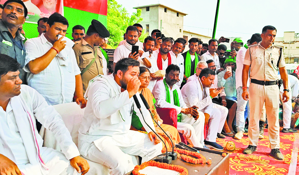 हमारी सरकार बनी, तो 500 रुपये में देंगे सिलिंडर : तेजस्वी यादव