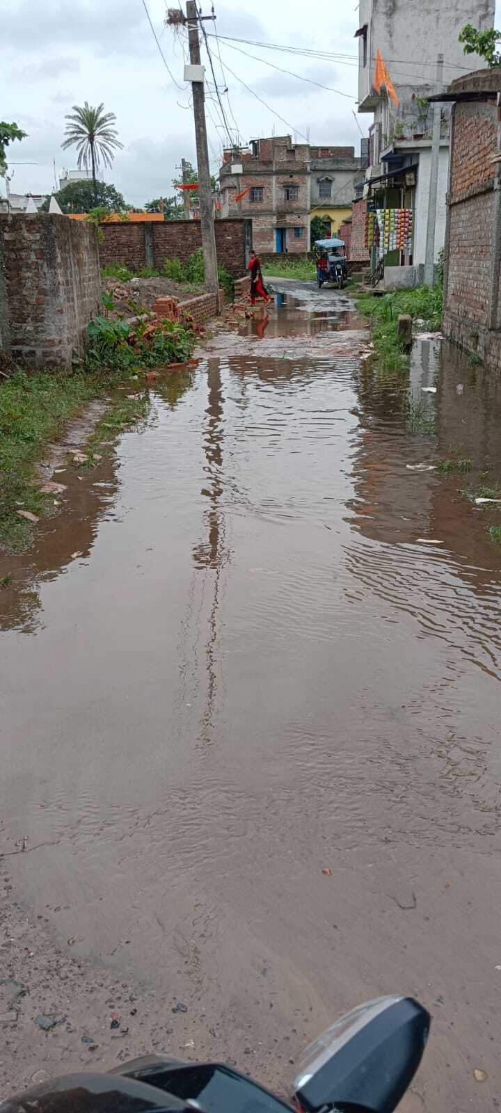 बारिश ने खोली नप की व्यवस्था की पोल