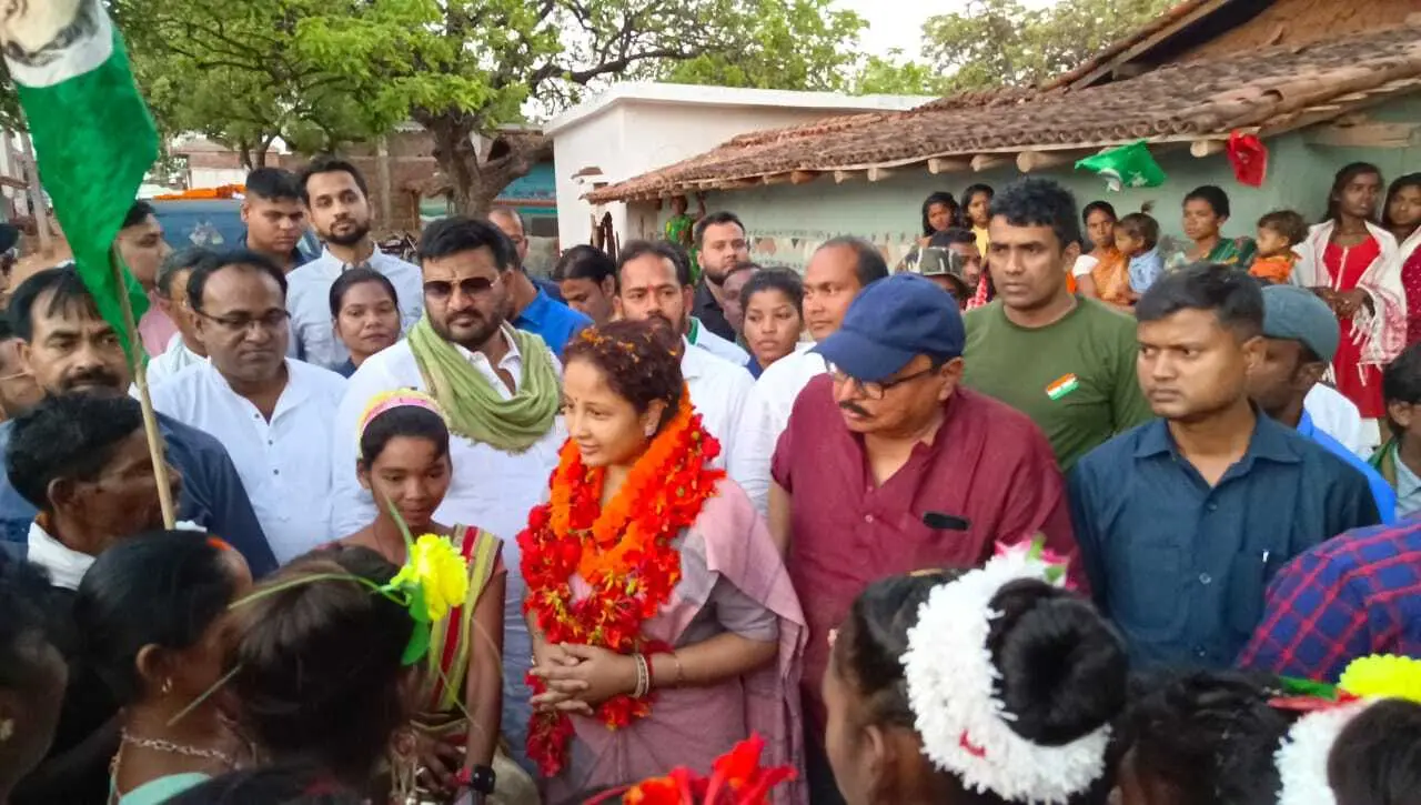 कल्पना सोरेन ने चलाया जनसंपर्क अभियान