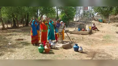 खैरा गांव में चापाकल खराब होने से पेयजल संकट