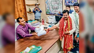 राउरकेला विस सीट के लिए मंत्री शारदा प्रसाद नायक ने भरा पर्चा