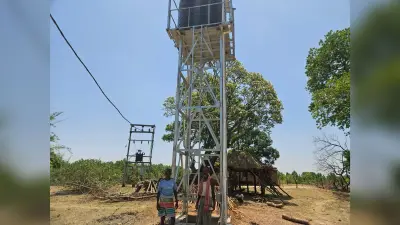 कर्रा के छाता पंचायत में योजना पूरी तरह से फेल