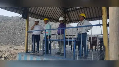डीएमएस ने किया एकेके ओसीपी माइंस का निरीक्षण