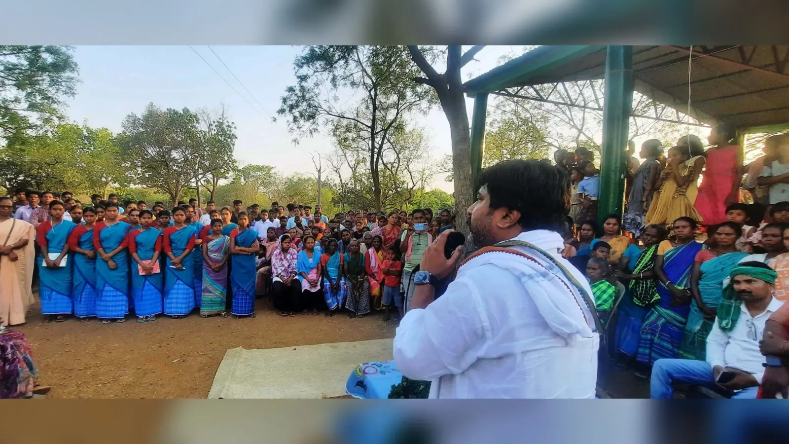 हमारे नेता को जेल में डालकर आदिवासी मूलवासी का किया है अपमान, इसका बदला चुनाव के माध्यम से लेना है : विजय हांसदा