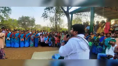हमारे नेता को जेल में डालकर आदिवासी मूलवासी का किया है अपमान, इसका बदला चुनाव के माध्यम से लेना है : विजय हांसदा