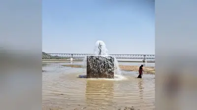गयाजी डैम के जलस्तर को मेंटेन करने के लिए चलाया जा मोटर पंप