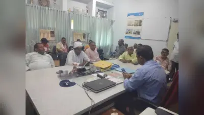 एचइसी के सप्लाई कर्मियों ने एचएमबीपी एडीएम बिल्डिंग का किया घेराव