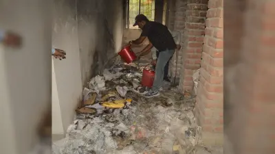 TMBU : परीक्षा विभाग के एक कमरे में लगी आग