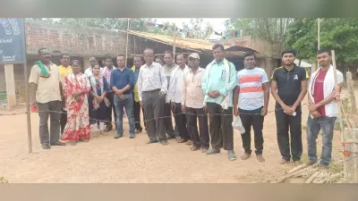 टाटा स्टील फाउंडेशन के अधिकारी ने विद्यालय का निरीक्षण किया