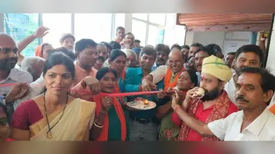 भाजपा खलारी मंडल के चुनाव कार्यालय का उदघाटन