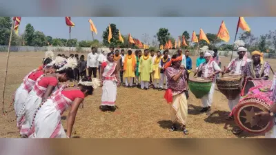 लापुंग के लतरातू में अक्षय तृतीया पर धार्मिक अनुष्ठान