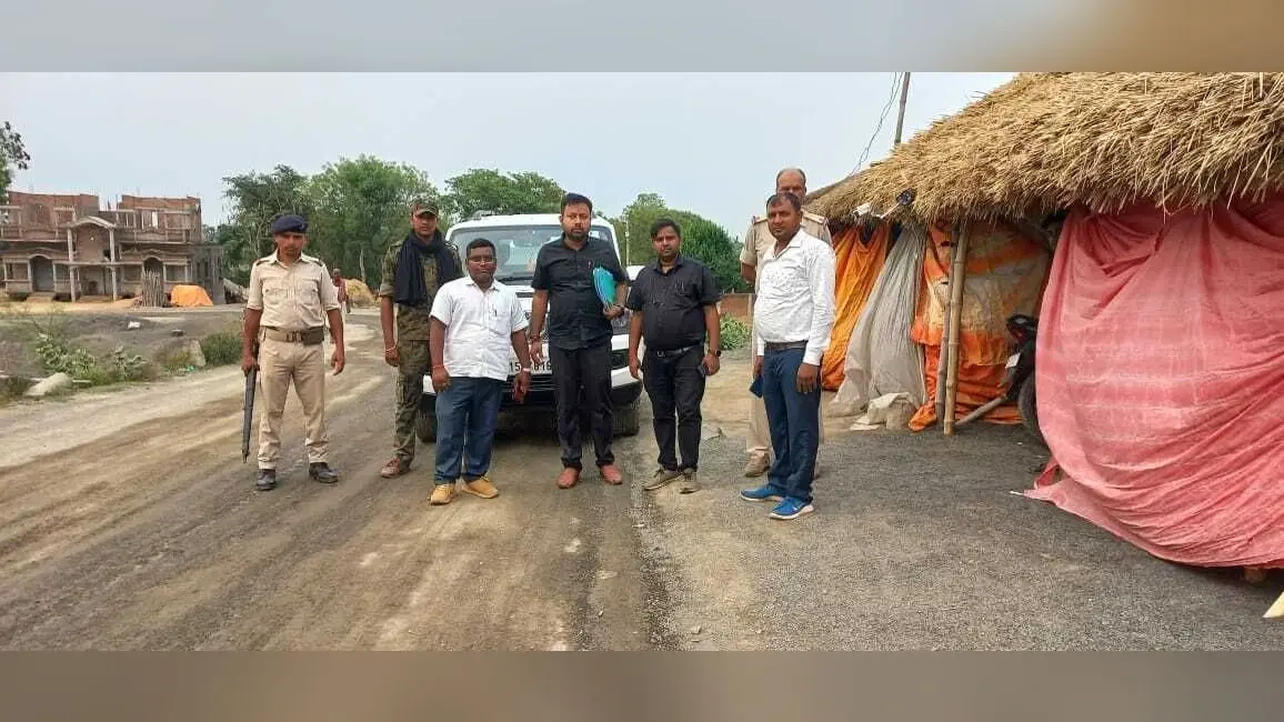 सीमावर्ती इलाकों में चलाया गया सघन वाहन जांच अभियान