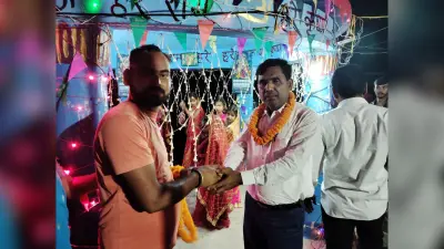 कसियाटांड़ गांव में भक्ति जागरण की दी गयी प्रस्तुति