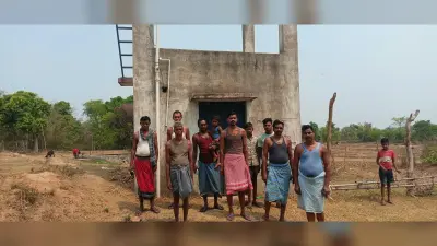 दो साल से बेकार पड़ी है लघु जलापूर्ति योजना की जलमीनार, ग्रामीणों को हो रही परेशानी