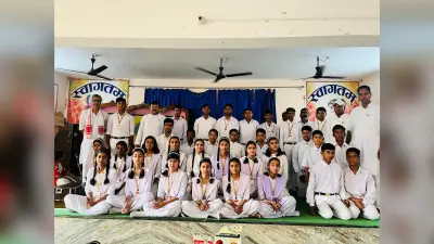 वेश- बस्ता प्रतियोगिता में सफल प्रतिभागियों को किया गया सम्मानित