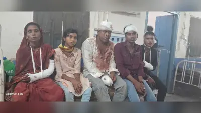 लेंगुरा पंचायत की सरपंच के परिवार पर जानलेवा हमला, पांच लोग घायल