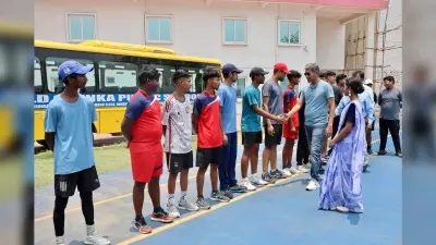 ट्रायल के बाद सॉफ्ट टेनिस टीमें घोषित