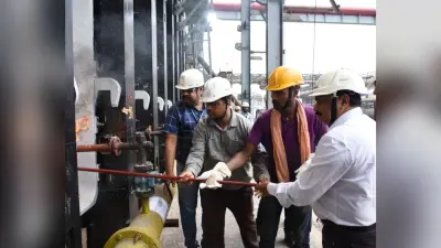 आरएसपी में पुनर्निर्मित कोक ओवन बैटरी-2 को सफलता के साथ किया गया लाइट अप