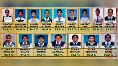 सीबीएसई 10 वीं की परीक्षा में छात्रों का शानदार प्रदर्शन