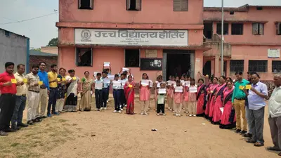 होसिर उच्च विद्यालय में चला मतदाता जागरूकता अभियान