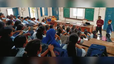 करियर सेलेक्शन को लेकर कॉलेज के छात्रों का किया गया मार्गदर्शन