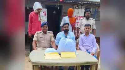 खमिहा से 3.15 किलो गांजा के साथ दो तस्करों को पुलिस ने किया गिरफ्तार