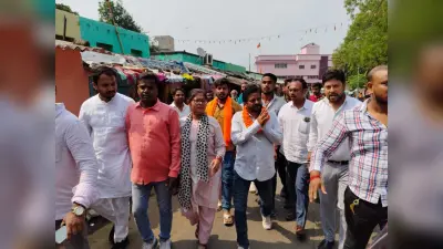 समीर मोहंती ने भालुबासा व छायानगर में चलाया जनसंपर्क अभियान