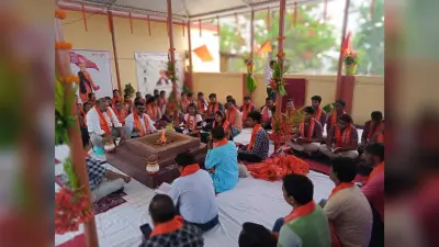 बरोरा में जीएम ने किया यज्ञशाला का उद्घाटन