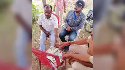 तरंगा चेक नाका में युवक से 65हजार रुपये बरामद