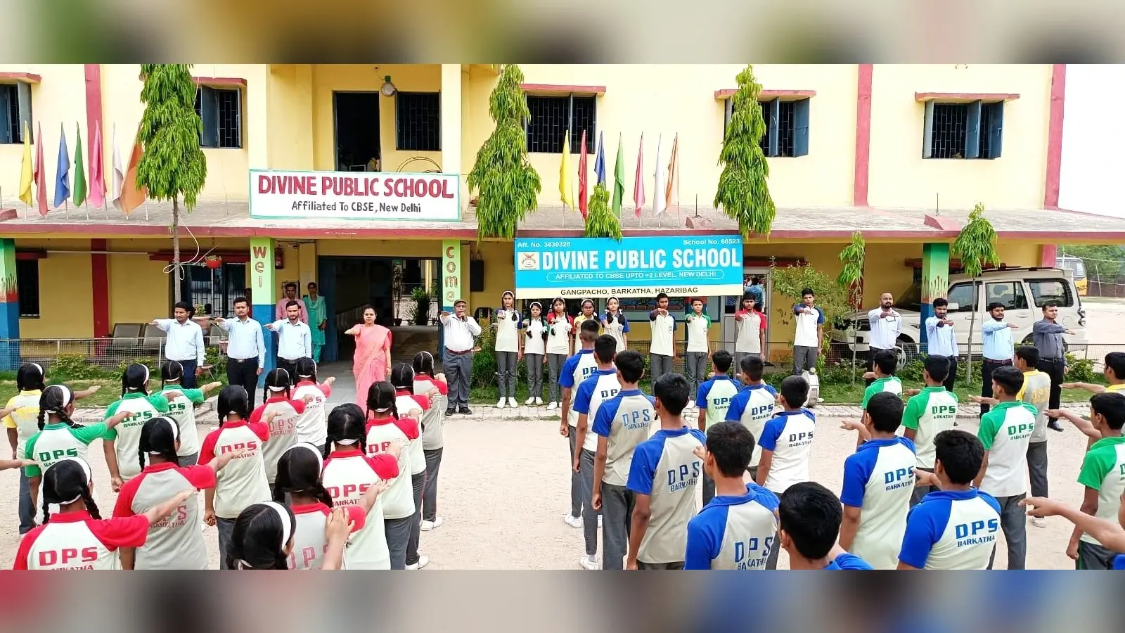 डिवाइन स्कूल में जागरूकता अभियान चलाया
