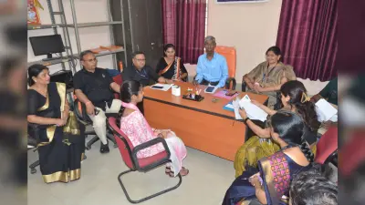 प्लेसमेंट सेल में 60 छात्राएं टर्नअप हुए, 20 शॉट लिस्टेट