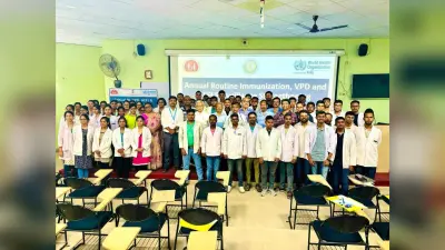 रूटीन इम्युनाइजेंशन व वैक्सीन प्रिवेंटिव डिजीज पर वर्कशॉप