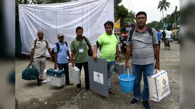 हावड़ा, बैरकपुर समेत राज्य की सात लोकसभा सीटों पर मतदान आज
