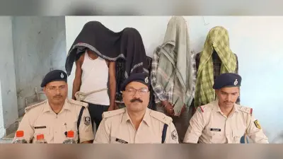 दुकानों में चोरी करनेवाले गिरोह के चार पकड़ाये, मास्टरमाइंड फरार
