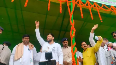 एनडीए के 400 पार की निकल गयी है हवा, जनता इंडिया गठबंधन के साथ: तेजस्वी