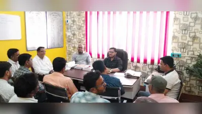 बीडीओ ने की चुनाव की तैयारियों की समीक्षा
