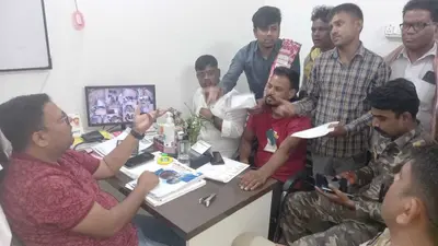 महिला की मौत के बाद अस्पताल में हंगामा